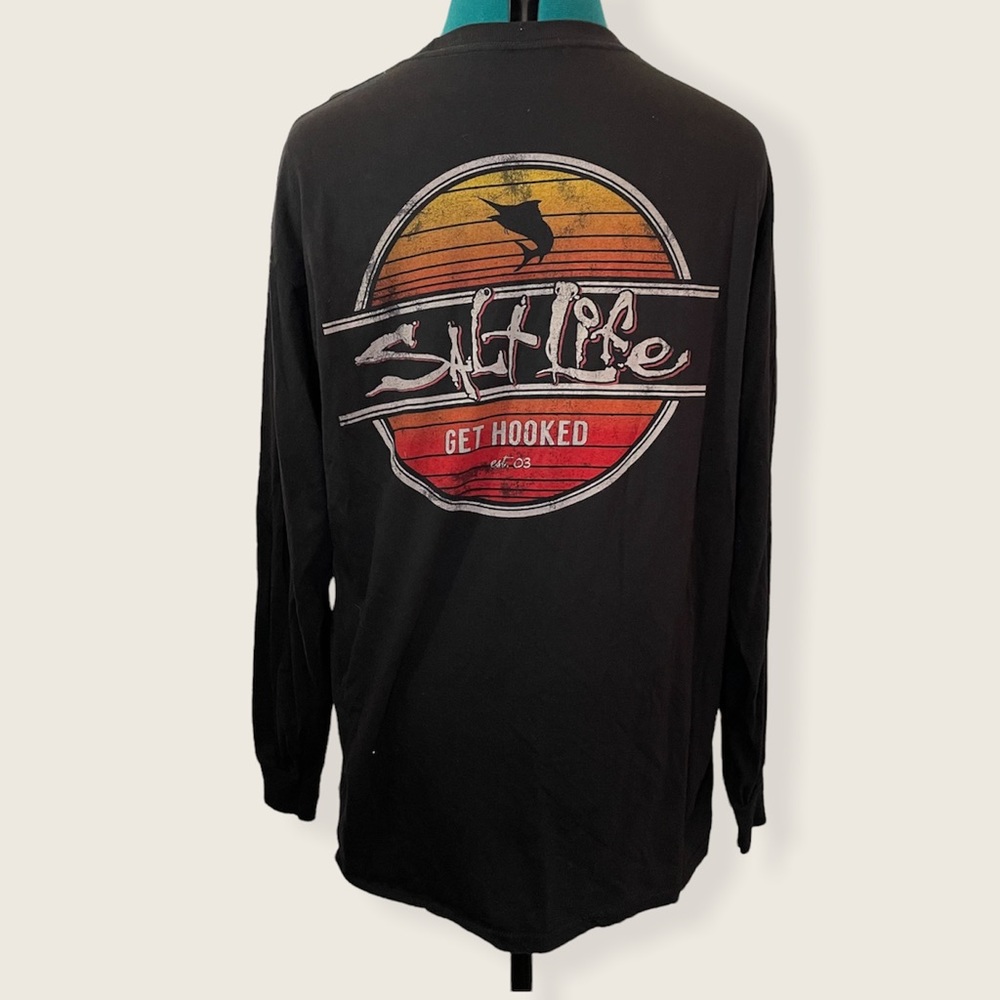 Salt Life Men’s Long Sleeve Shirt Large